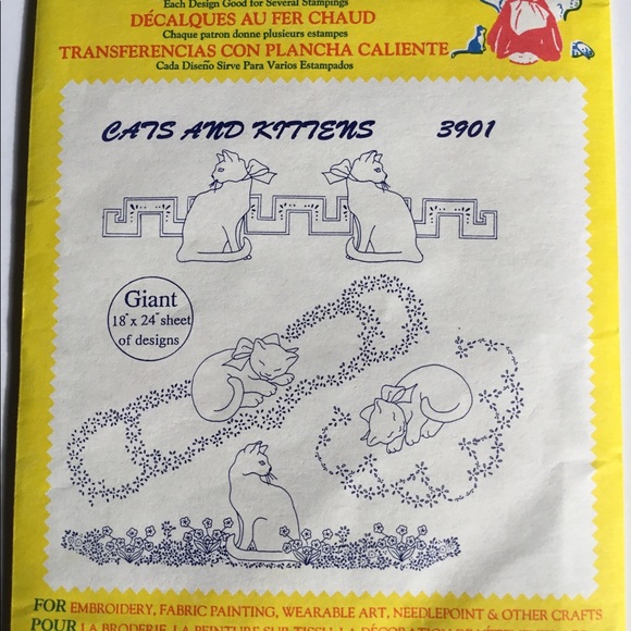 Aunt Martha’s collection of iron on transfer patterns for embroidery work. - Picture 7 of 9